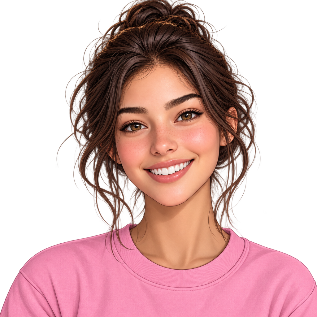 Digital avatar for an interactive professional profile